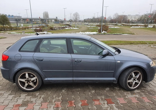 Audi A3 cena 14000 przebieg: 220000, rok produkcji 2007 z Gdańsk małe 79